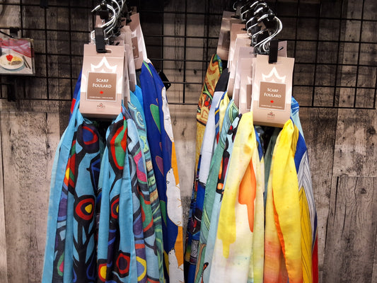 Various Indigenous Artist Scarfs