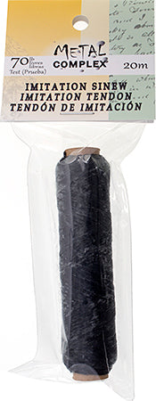 SINEW BOBBIN 20m BLACK 70lb test