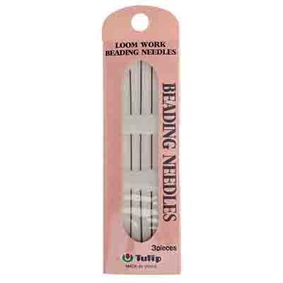 Tulip Loom work Beading Needles 3pcs. - .50x90mm